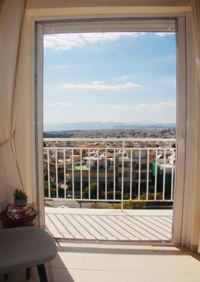 Apartmán Penthouse With Sea View Atény Exteriér fotografie
