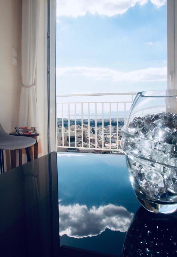 Apartmán Penthouse With Sea View Atény Exteriér fotografie