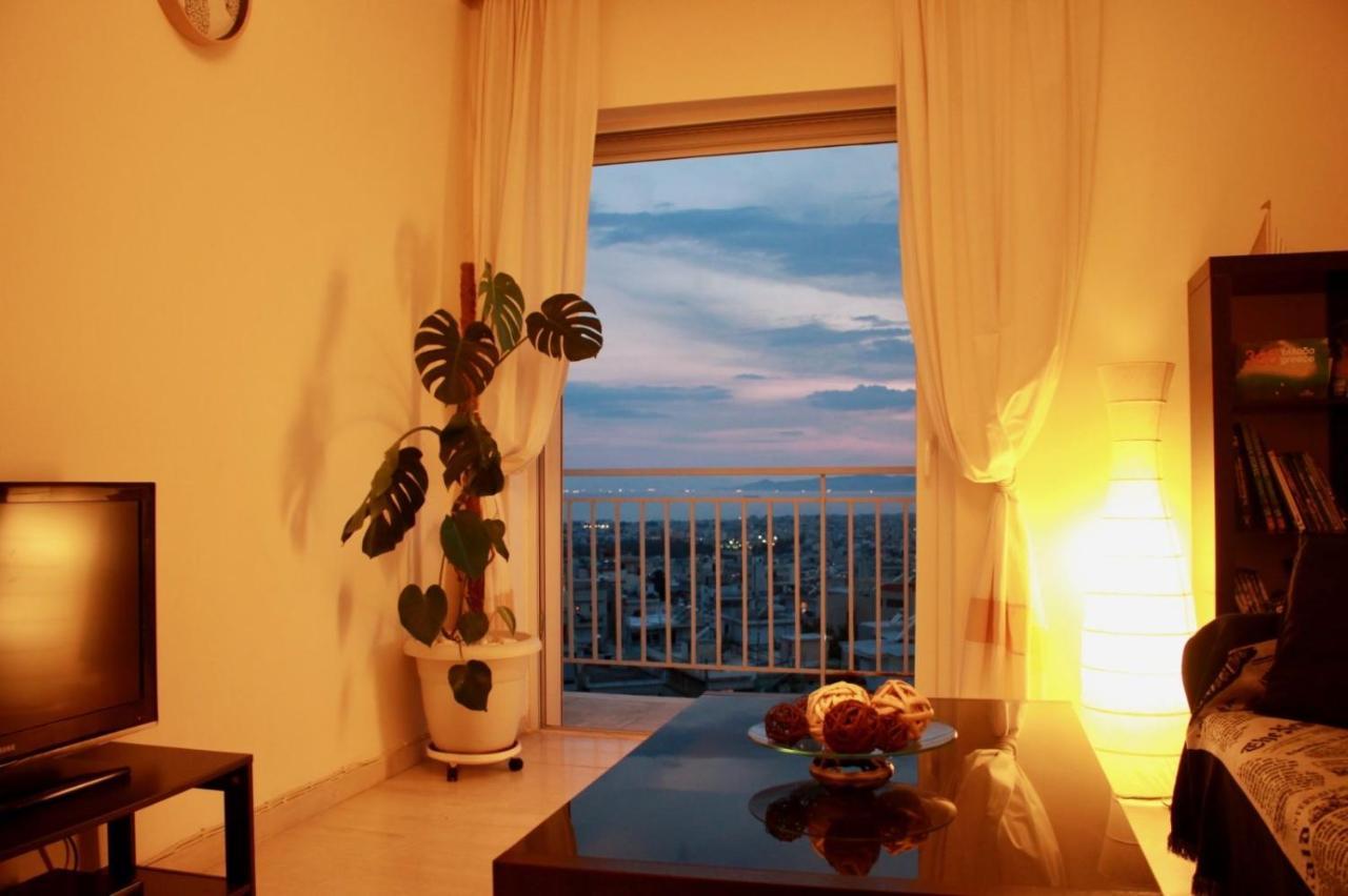 Apartmán Penthouse With Sea View Atény Exteriér fotografie